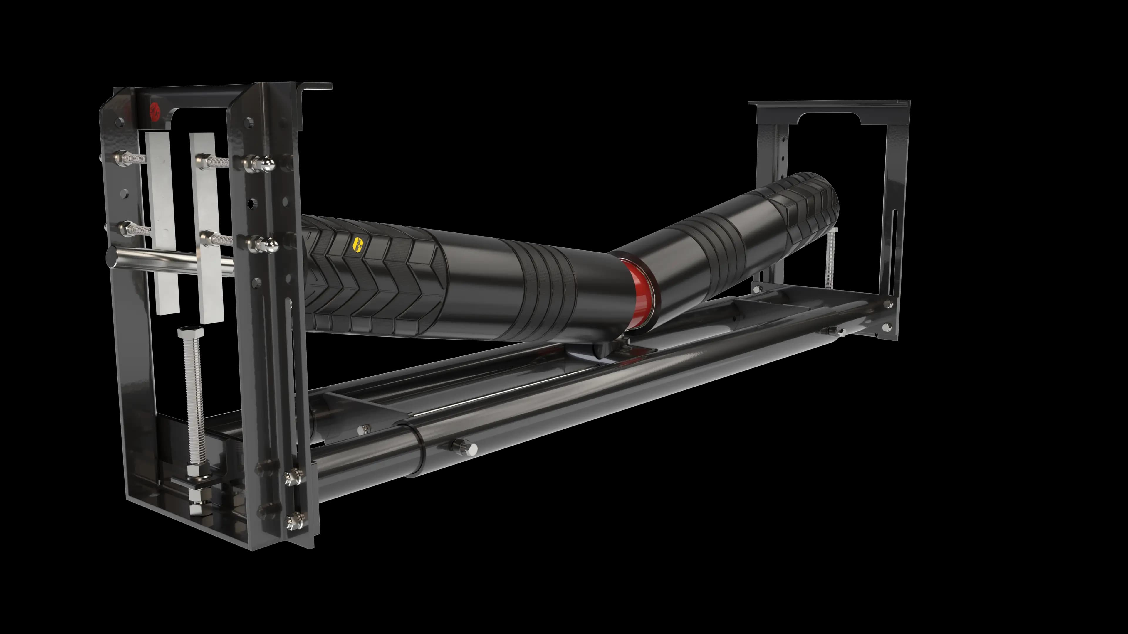 Apex HD Compact V-Return Tracker — angled return belt geometry.