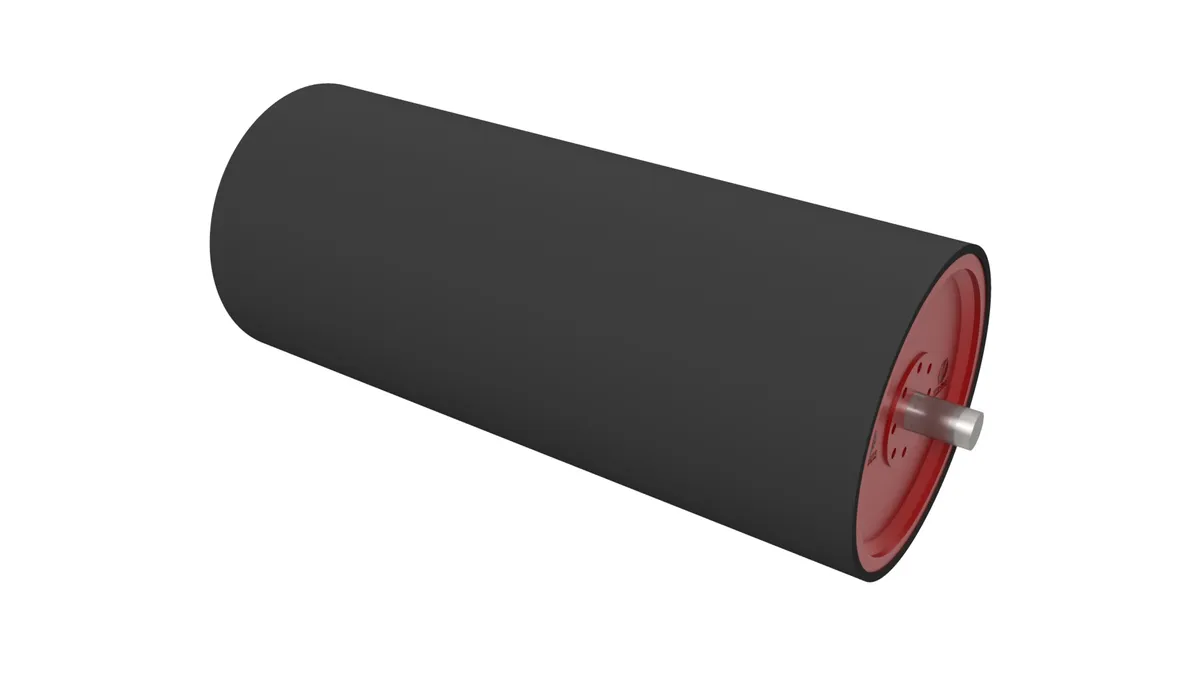 Tru-Grip Plain Rubber Lagging