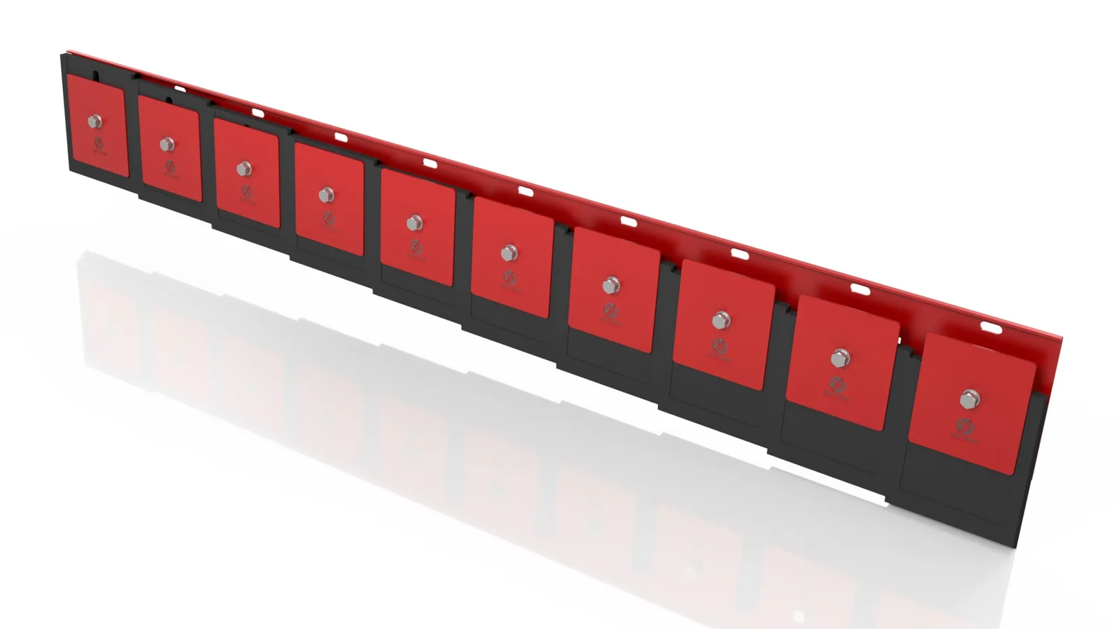 I-Lock Block Skirting — interlocking profile-matched blocks, up close